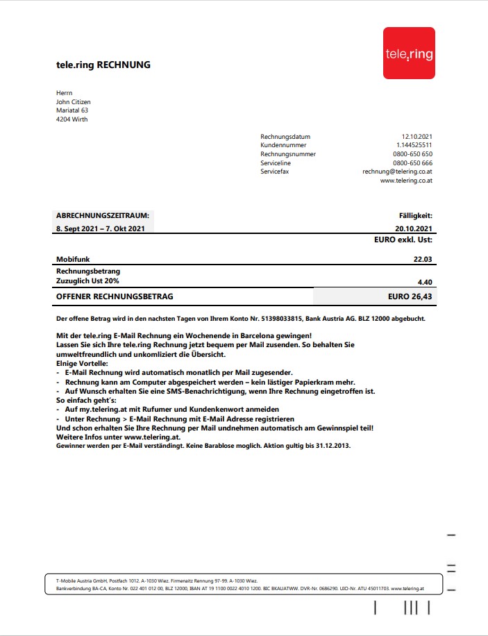  Minol USA business utility bill 